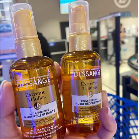 Dầu Dưỡng Tóc Dessange Extreme 3 Huiles Pháp - Phục Hồi Tóc Hư Tổn, Thơm Ngát Như Nước Hoa 100ml