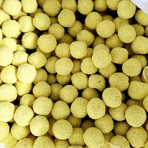 Sứ Lọc Viên Bi Tròn Vàng Cho Hồ Cá - Vật Liệu Lọc Nước Cao Cấp 500g - 1kg, Chất Lượng Tối Ưu Cho Cá Cảnh