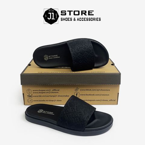 Dép Da Nam Quai Ngang Sobek Sakka Infinite J1 - Dép Xăng Đan Da Bò Cao Cấp Đế Tách Hai Tầng, Hot Trend Thời Trang Nam