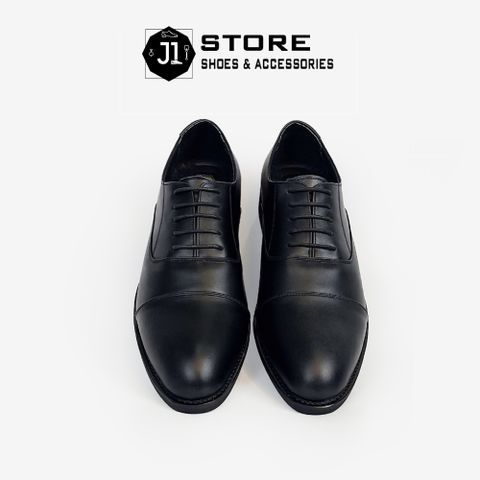 Giày Tây Công Sở Oxford Captoe Italia - Giày Nam Da Bò Nhập Khẩu, Đế Cao Su Khâu Viền, Thời Trang Hiện Đại, Phong Cách Sang Trọng