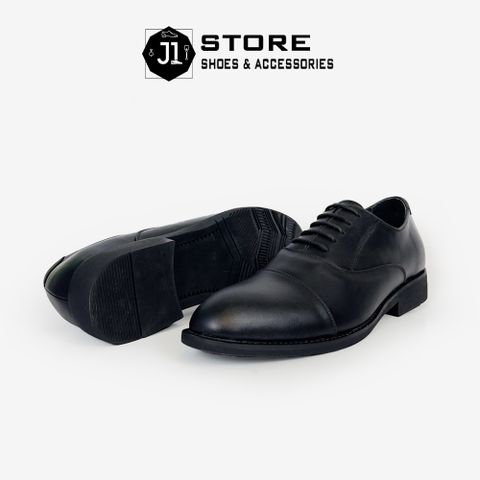 Giày Tây Công Sở Oxford Captoe Italia - Giày Nam Da Bò Nhập Khẩu, Đế Cao Su Khâu Viền, Thời Trang Hiện Đại, Phong Cách Sang Trọng