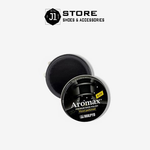 Combo Xi Đánh Bóng Giày Aromax Hàn Quốc và Bàn Chải Vệ Sinh Giày, Dụng Cụ Chăm Sóc Giày Da Đen Nâu, Làm Sạch Bóng Như Mới