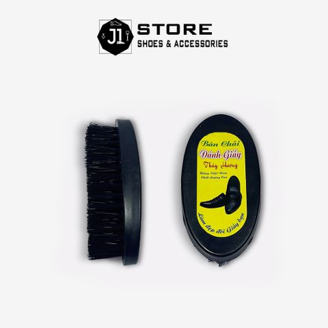 Combo Xi Đánh Bóng Giày Aromax Hàn Quốc và Bàn Chải Vệ Sinh Giày, Dụng Cụ Chăm Sóc Giày Da Đen Nâu, Làm Sạch Bóng Như Mới
