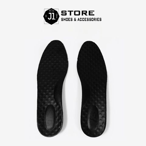 Lót Giày Tăng Chiều Cao J1 3cm - Đế Massage Thoáng Khí, Giày Nam Nữ, Thoải Mái, Chất Liệu Cao Su Mềm