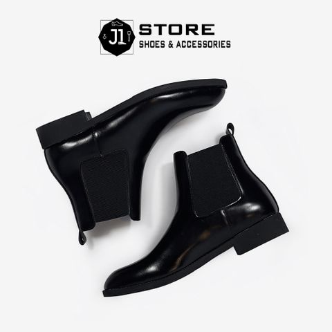 Giày Chelsea Boot Nam Mũi Nhọn Da Microfiber Classic - Đế Tăng Chiều Cao Thời Trang, Lịch Lãm và Thoải Mái