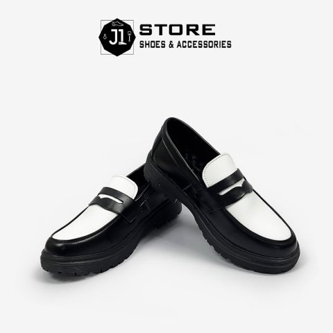 Giày Penny Loafer Nam Cao Cấp Đế Cao Su - Giày Lười Minimal ST Thời Trang Sang Trọng, Dễ Phối Đồ, Phù Hợp Mọi Dịp