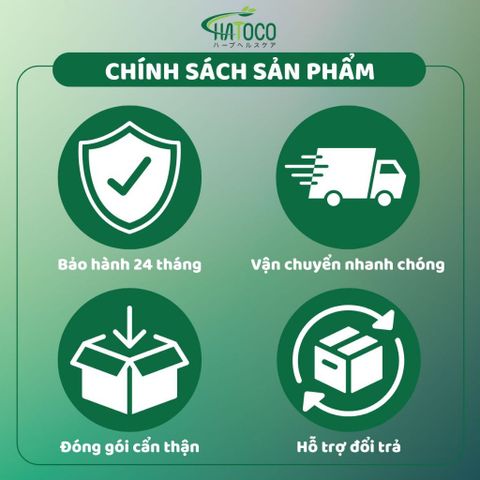 Gối Chườm Nóng Thảo Dược Hatoco - Giảm Đau Bụng Kinh, Thư Giãn, Làm Nóng Bằng Lò Vi Sóng, 12 Loại Thảo Dược, Giúp Ngủ Ngon