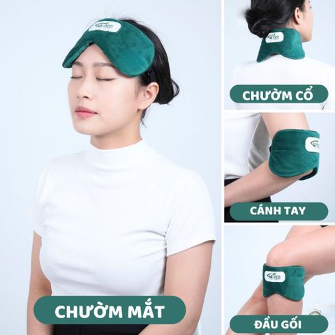 Túi Chườm Mắt Thảo Dược Hatoco - Giúp Thư Giãn, Ngủ Ngon, Chườm Nóng Bằng Lò Vi Sóng, Giảm Nhức Mỏi Mắt, Chăm Sóc Sức Khỏe Nhẹ Nhàng