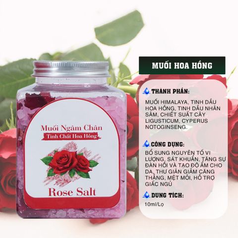 Muối Ngâm Chân Thảo Dược Hatoco 500g - Giảm Đau Nhức, Tê Lạnh, Thư Giản Ngu Ngon, Chăm Sóc Bàn Chân Tự Nhiên