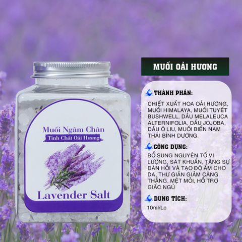 Muối Ngâm Chân Thảo Dược Hatoco 500g - Giảm Đau Nhức, Tê Lạnh, Thư Giản Ngu Ngon, Chăm Sóc Bàn Chân Tự Nhiên