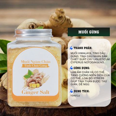 Muối Ngâm Chân Thảo Dược Hatoco 500g - Giảm Đau Nhức, Tê Lạnh, Thư Giản Ngu Ngon, Chăm Sóc Bàn Chân Tự Nhiên