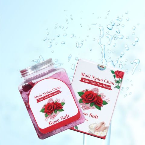 Muối Ngâm Chân Thảo Dược Hatoco 500g - Giảm Đau Nhức, Tê Lạnh, Thư Giản Ngu Ngon, Chăm Sóc Bàn Chân Tự Nhiên