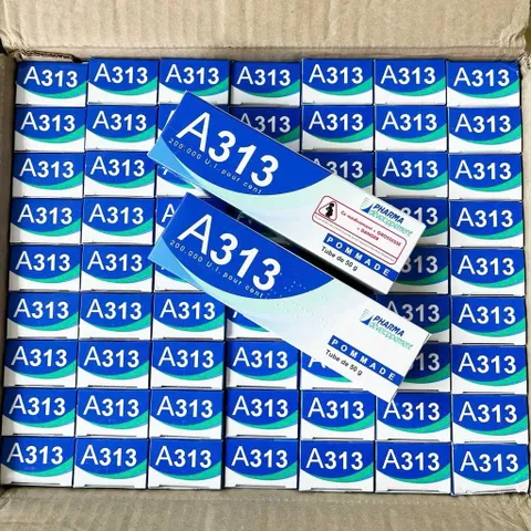 Kem Dưỡng Da A313 Pommade Retinol Cream - Trẻ Hóa Da, Giảm Mụn, Mờ Nếp Nhăn - Sản Phẩm Nội Địa Pháp 50g
