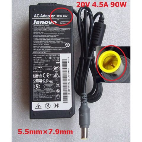 Sạc Adapter Laptop Lenovo ThinkPad 90W L512 Chân Kim 20V 4.5A - Bảo Hành 09 Tháng, Chất Lượng Cao, Đổi Mới 1 Đổi 1
