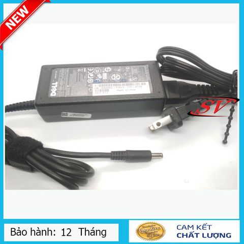 Sạc Laptop DELL 3.34 Kim Nhỏ 65W Chính Hãng - Đầu Sạc Φ4.5-Φ3.0 - Dây Nguồn Volex - Bảo Hành 12 Tháng