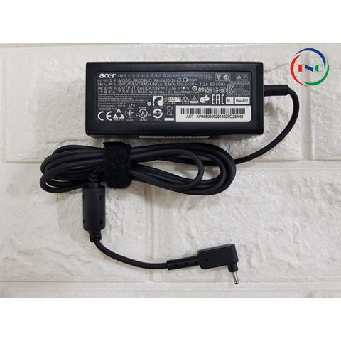 Sạc Laptop Acer Swift 19V 2.37A 45W Chân Nhỏ Đường Kính 3mm - Phụ Kiện Chính Hãng, Bảo Hành 12 Tháng