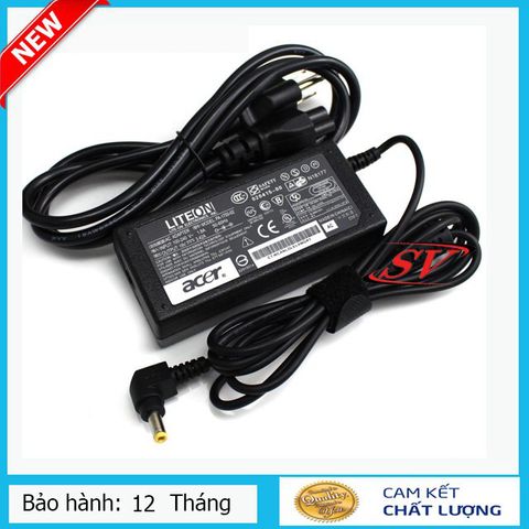 Sạc laptop ACER 3,42 (65w) - sạc hình chữ nhật - bảo hành 12 tháng