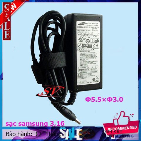 G͎I͎Á͎ ͎G͎Ố͎C͎ ✡️ Sạc laptop samsung 3,16A 65W (Φ5.5-Φ3.0) - bảo hành 12 tháng