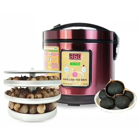 Nồi làm tỏi đen Nikio NK-688 - Dung tích 5L, công nghệ lên men tự động, tiết kiệm điện, thiết kế sang trọng, làm 1.5kg tỏi đơn giản.