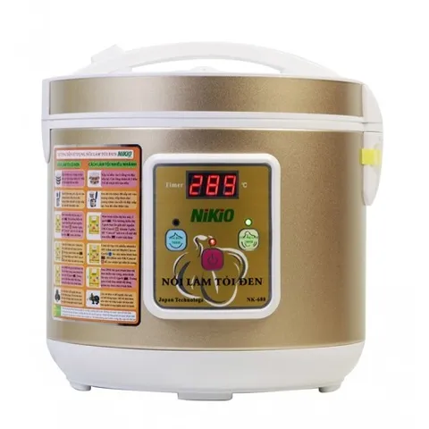 Nồi làm tỏi đen Nikio NK-688 - Dung tích 5L, công nghệ lên men tự động, tiết kiệm điện, thiết kế sang trọng, làm 1.5kg tỏi đơn giản.