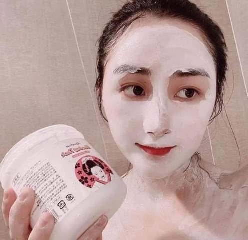 Kem ủ trắng Apatheia Glowing Pack 500g - Dưỡng trắng da và cấp ẩm cho mặt và body, giúp da mềm mịn và rạng rỡ, Nhật Bản