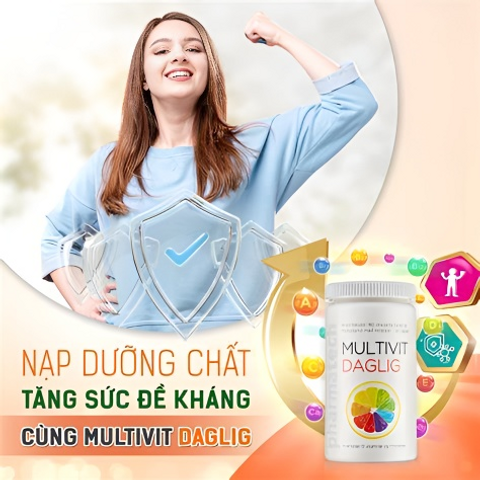 Multivit Daglig Pharmatech bổ sung vitamin và khoáng chất (180 viên)