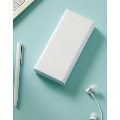 Pin Dự Phòng Xiaomi 20000mAh Gen 3 - Sạc Nhanh QC 3.0 18W - Nhẹ, Bền, Tương Thích Nhiều Thiết Bị - Màu Trắng