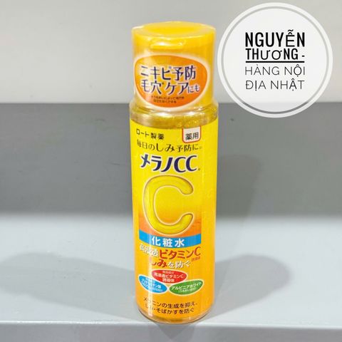 Nước Hoa Hồng Mentholatum Melano CC Rohto - Chăm Sóc Da, Cung Cấp Độ Ẩm, Làm Sáng Da, Hàng Nội Địa Nhật Bản