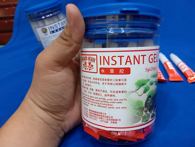 Keo Dán Thủy Sinh INSTANT GEL Kaokui - Dán Cây Thủy Sinh Dưới Nước An Toàn, Nhanh Khô, 5g