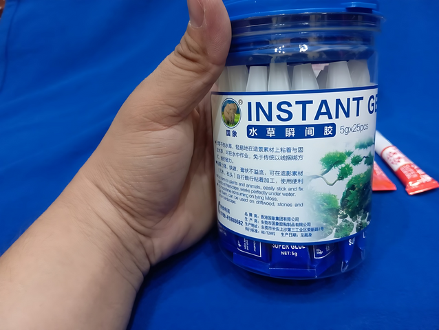 Keo Dán Thủy Sinh INSTANT GEL Kaokui - Dán Cây Thủy Sinh Dưới Nước An Toàn, Nhanh Khô, 5g