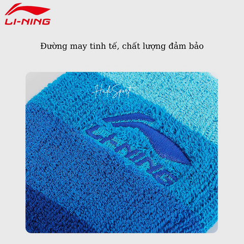 Băng bảo vệ cổ tay Li-Ning - Thấm hút mồ hôi, co giãn đàn hồi cho Gym, Yoga, Cầu lông, Tennis - Phụ kiện thể thao cao cấp