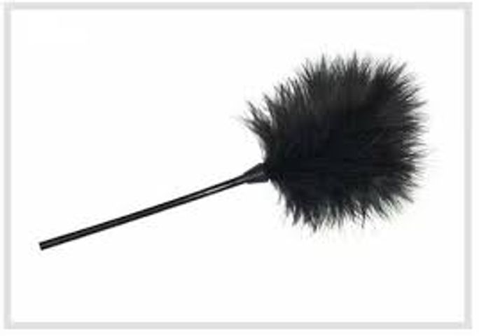 Chổi Lông Cosplay Hóa Trang Hai Đầu - Chổi Vuốt Ve Mềm Mại Dành Cho Các Cặp Đôi, 18cm, Màu Hồng, Chất Liệu Nhựa ABS