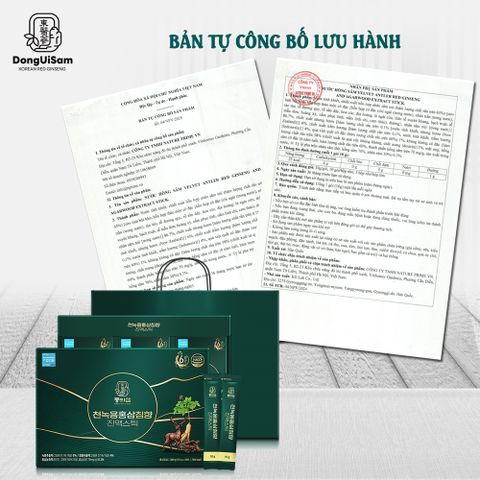 Tinh Chất Sâm Núi Nhung Hươu Trầm Hương Donguisam - Bổ Sung Sinh Lực, Tăng Cường Miễn Dịch, Hỗ Trợ Khỏe Mạnh Toàn Diện 30 Gói