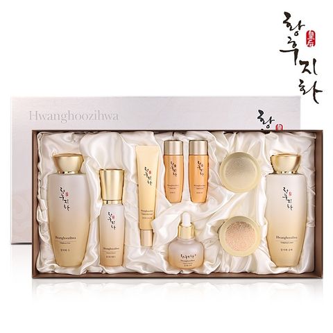 [Bộ sản phẩm làm đẹp] Mỹ Phẩm Hwanghoozihwa Chijihwa Set 7 Loại - Dưỡng Da Cao Cấp Từ Thiên Nhiên, Giúp Căng Bóng Và Sáng Da