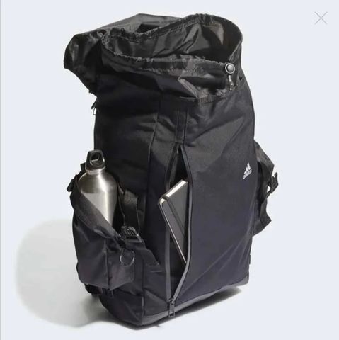Balo Nam Adidas City Xplorer HN6186 Màu Đen - Thiết Kế Thể Thao, Tiện Lợi Cho Đi Học, Đi Làm, Du Lịch - Kích Thước 48cm x 17cm x 26.5cm