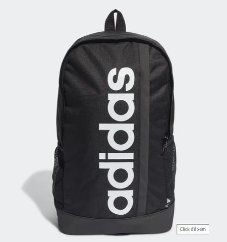 Balo Adidas HT4746 Linear Essentials - Balo Chống Nước, Dung Tích 22.5L, Thiết Kế Tiện Dụng Cho Học Tập Và Đi Chơi