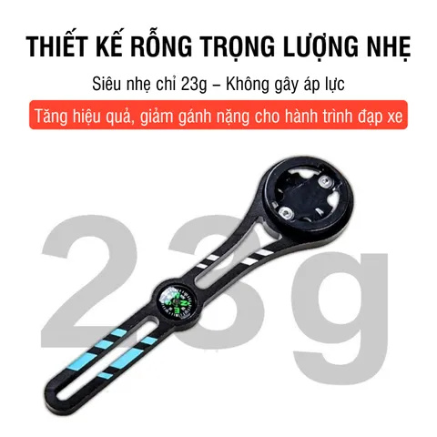 Giá Đỡ Đồng Hồ Đo Tốc Độ Xe Đạp PÊ ĐAN 28G Hợp Kim Nhôm Chắc Chắn - Gắn GPS & Camera - Thiết Kế Đa Năng Tích Hợp La Bàn