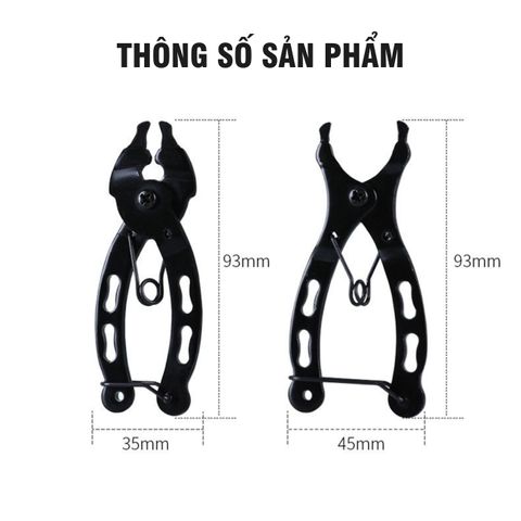 Dụng Cụ Tháo Mắt Xích Xe Đạp PÊ ĐAN - Thiết Kế Nhỏ Gọn, Thép Chống Gỉ, Dễ Dàng Sử Dụng cho Các Loại Xích 6-12 Tốc Độ