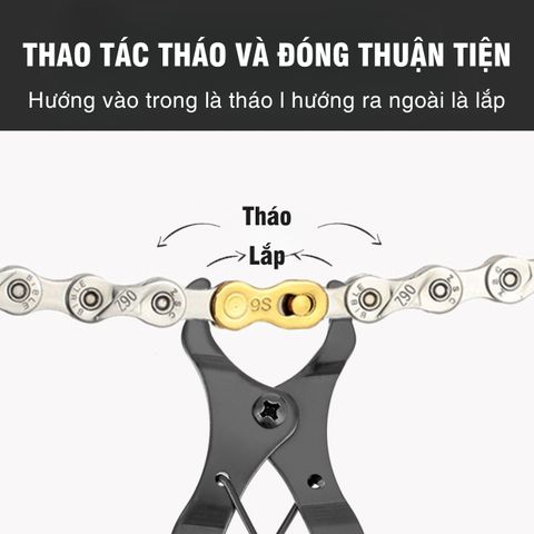 Dụng Cụ Tháo Mắt Xích Xe Đạp PÊ ĐAN - Thiết Kế Nhỏ Gọn, Thép Chống Gỉ, Dễ Dàng Sử Dụng cho Các Loại Xích 6-12 Tốc Độ