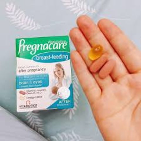 PREGNACARE Vitamin Bổ Sung Cho Phụ Nữ Sau Sinh - Hỗ Trợ Cho Con Bú, 84 Viên, Thương Hiệu Vitabiotics, Hàng Nhập Khẩu Từ Anh Quốc