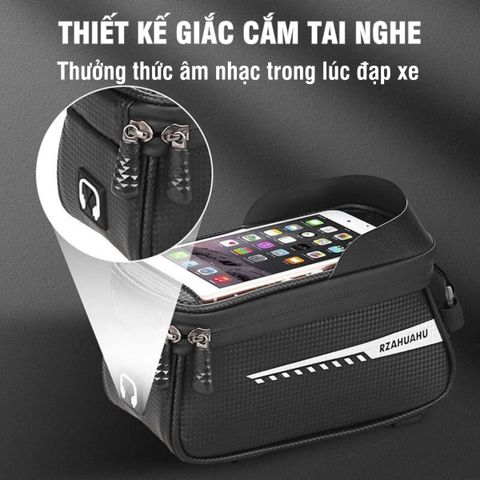 Túi Đựng Điện Thoại Xe Đạp PÊ ĐAN Chống Nước - Túi Treo Sườn Xe Đạp Đa Năng với Màn Hình Cảm Ứng TPU, Phụ Kiện Đạp Xe An Toàn