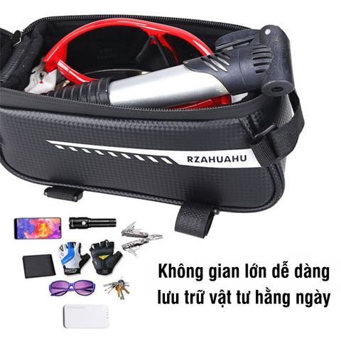 Túi Đựng Điện Thoại Xe Đạp PÊ ĐAN Chống Nước - Túi Treo Sườn Xe Đạp Đa Năng với Màn Hình Cảm Ứng TPU, Phụ Kiện Đạp Xe An Toàn