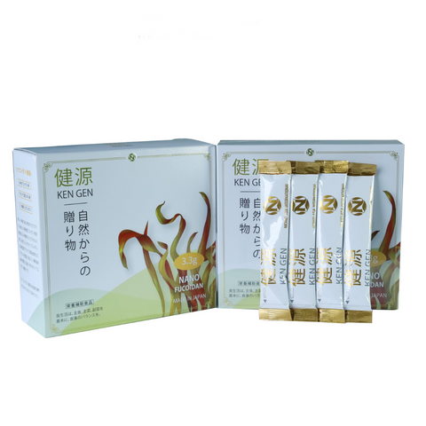 (Hàng nhập khẩu) Bột uống Nano Fucoidan Kengen Nhật Bản hộp 60 gói