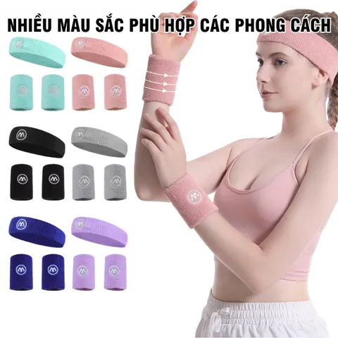 Băng Cổ Tay Thể Thao PÊ ĐAN Nam Nữ - Bảo Vệ Cổ Tay, Chặn Mồ Hôi Khi Tập Gym, Tennis, Chạy Bộ - Phụ Kiện Thống Kê Thể Thao