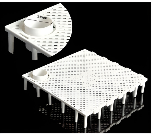 Vỉ Lọc Đáy Bể Cá Cao Cấp 14.5x14.5cm - Thiết Kế Chống Tích Tụ Cặn, Bảo Vệ Môi Trường Thủy Sinh