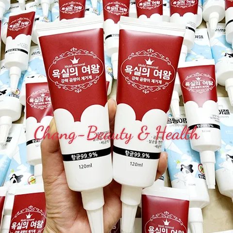 Gel Tẩy Mốc Hàn Quốc - Loại Bỏ Vết Mốc Trên Silicone, Quần Áo, Máy Rửa Mặt, Bàn Chải, Gioăng Cao Su - Hiệu Quả 99%