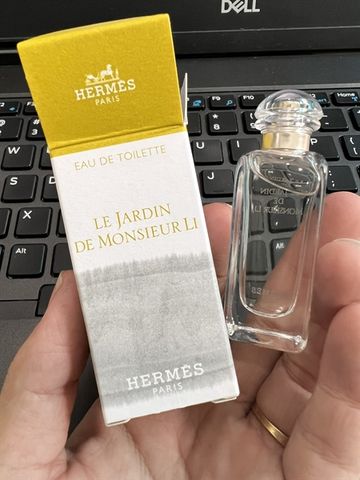 Nước Hoa Nhí - Hermes Le Jardin De Monsieur Li 7.5ml Mini Edition - Hương Thơm Quyến Rũ và Tươi Mới, Dễ Dàng Mang Theo