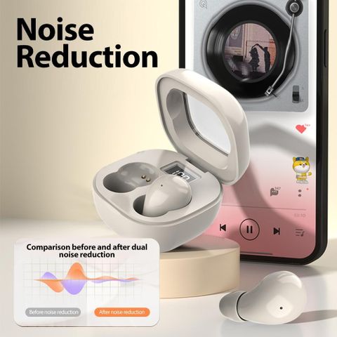 Tai Nghe Bluetooth SK19 TWS - Âm Thanh HIFI, Thiết Kế Mini Không Dây, Chống Nước IPX4, Thời Gian Sử Dụng 8 Giờ, Kết Nối Ổn Định