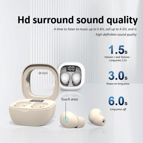 Tai Nghe Bluetooth SK19 TWS - Âm Thanh HIFI, Thiết Kế Mini Không Dây, Chống Nước IPX4, Thời Gian Sử Dụng 8 Giờ, Kết Nối Ổn Định