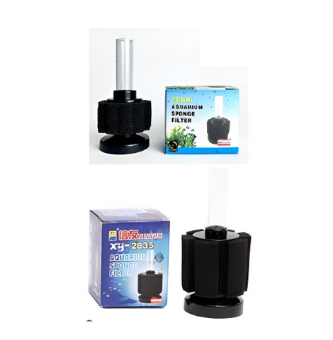 Lọc Bio Mini Sponge XY2833 XY2835 - Lọc Hồ Cá Nhỏ, Hút Bụi, Nước Trong Sạch, Phụ Kiện Guppy Chất Lượng Cao